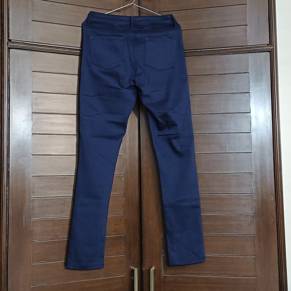 Fratini Navy Blue Skinny Super Stretchable Trouser waist size 28 - Picture 5 of 9